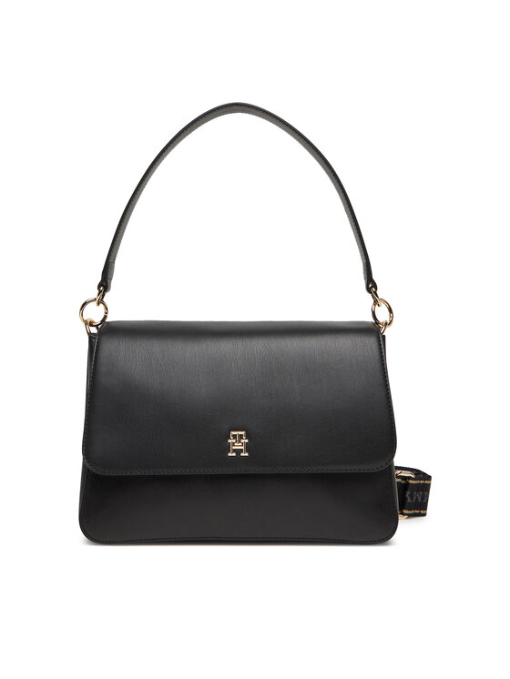 Tommy Hilfiger Tommy Hilfiger Torbica Th Joy Shoulder Bag AW0AW16815 Crna
