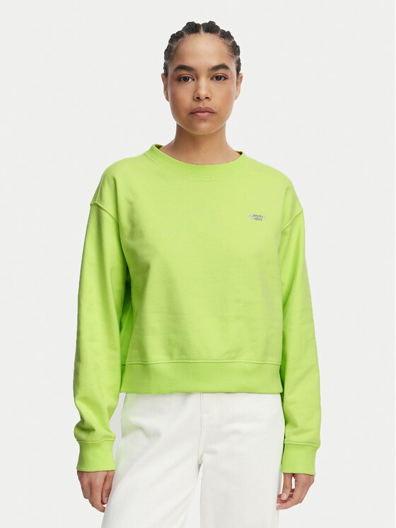 Tommy Jeans Tommy Jeans Μπλούζα Athleisure Metallic DW0DW22996 Ανοιχτό πράσινο Relaxed Fit