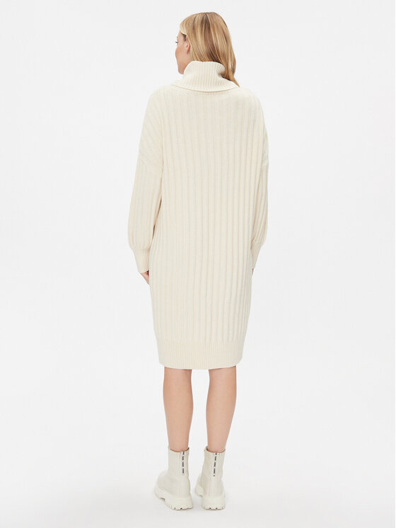 Tom Tailor Tom Tailor Трикотажна сукня 1040038 Бежевий Regular Fit