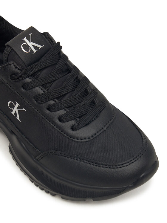 Calvin Klein Calvin Klein Sneakersy Low Cut Lace Up Sneaker V3A9-83105-1695 D Čierna
