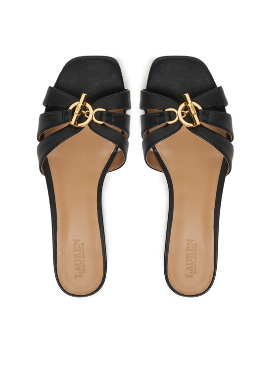 LAUREN RALPH LAUREN LAUREN RALPH LAUREN Klapki Blaike 802982875002 Czarny