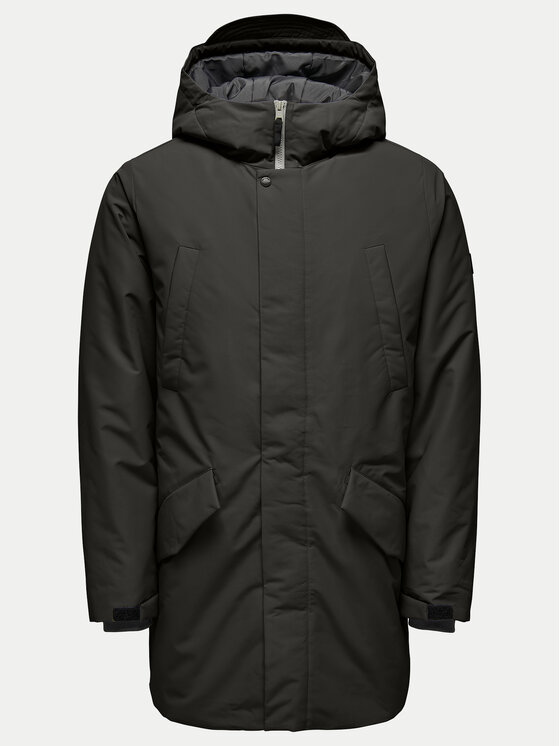 Only & Sons Only & Sons Зимно яке 22025871 Сив Regular Fit