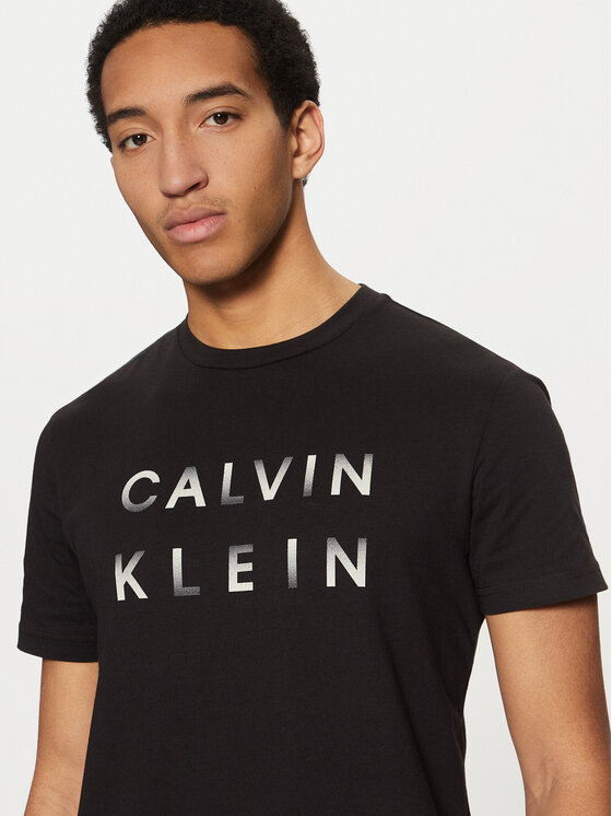 Calvin Klein Calvin Klein T-Shirt K10K114156 Czarny Regular Fit