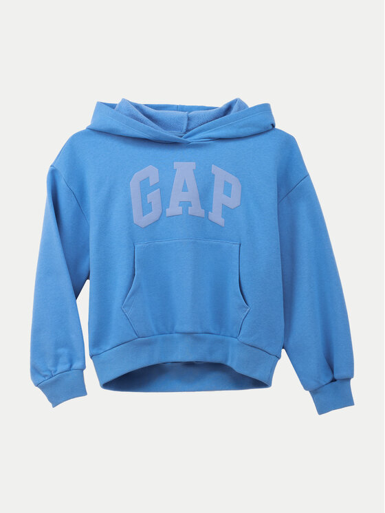 Gap Gap Džemperis ar kapuci 870903 Zils Regular Fit