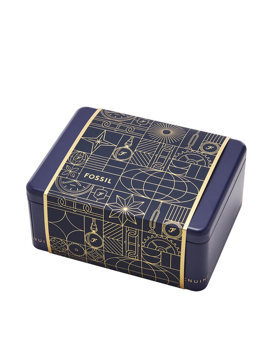 Fossil Fossil Часовник FS6080SET Кафяв
