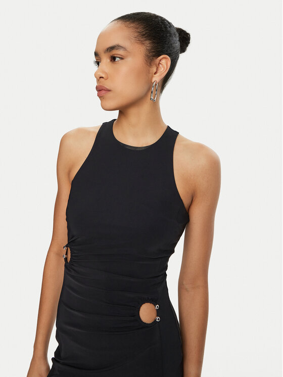 Patrizia Pepe Patrizia Pepe Abito da cocktail 8A1427/JZ26-K103 Nero Regular Fit