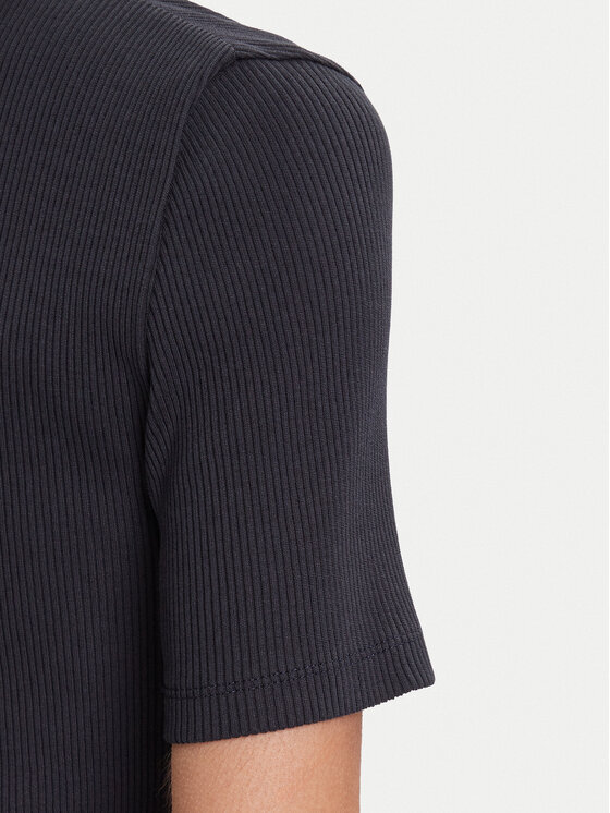 Marc O'Polo Marc O'Polo Тениска с яка и копчета 506 2156 53001 Тъмносин Slim Fit