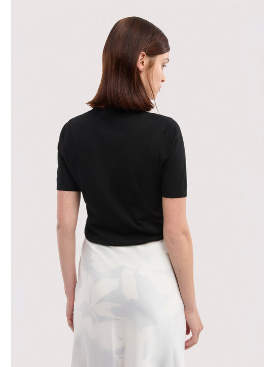 Trussardi Trussardi T-shirt M7736001193N033 Nero Regular Fit