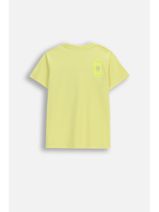 Coccodrillo Coccodrillo T-Shirt WC6143203NBJ-004 Żółty Regular Fit