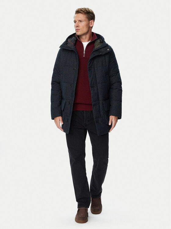 Barbour Barbour Žieminė striukė Bedale  MQU1905NY91 Tamsiai mėlyna Regular Fit