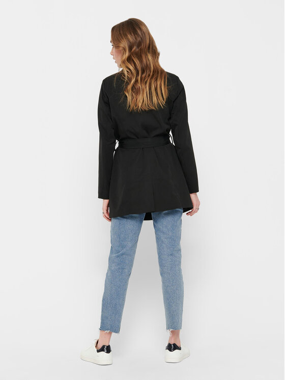 ONLY ONLY Trench 15191821 Nero Regular Fit