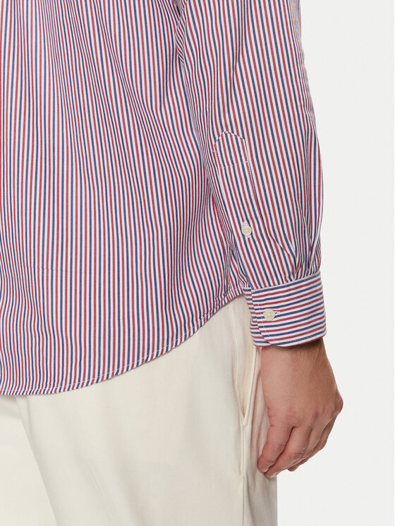Tommy Hilfiger Tommy Hilfiger Koszula Classic MW0MW37549 Czerwony Regular Fit