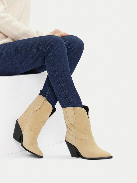 Badura Badura Cowboystiefel EO-BRAYLE-121881 Beige