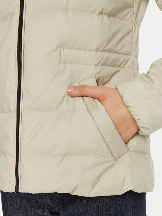 KARL LAGERFELD KARL LAGERFELD Vatovaná bunda 246W1513 Béžová Slim Fit
