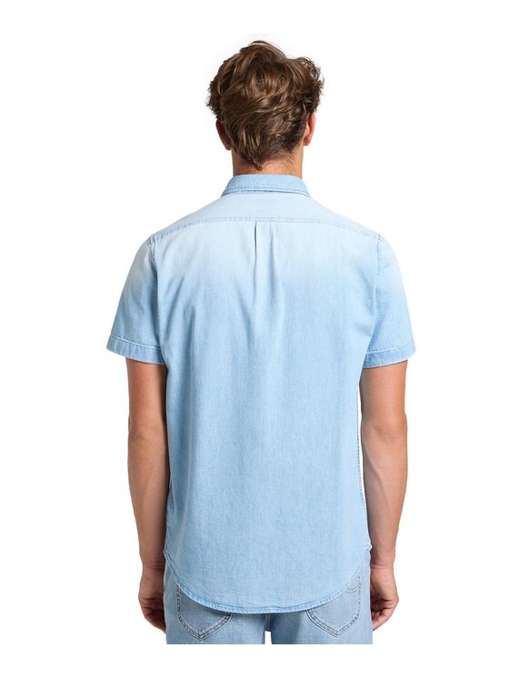 Lee Lee Koszula 112363898 Niebieski Regular Fit