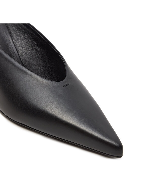 Max Mara Max Mara Шльопанці Mmmulecalf 24245261716 Чорний