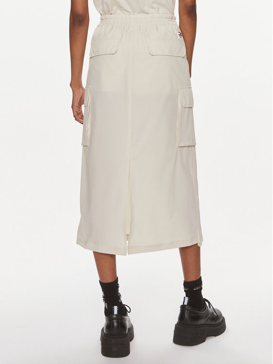 Tommy Jeans Tommy Jeans Spódnica midi Parachute DW0DW17719 Beżowy Relaxed Fit