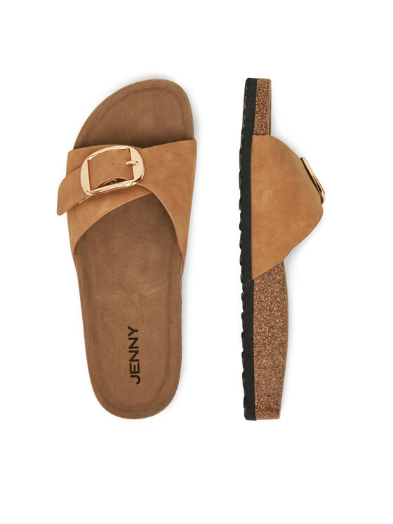 JENNY JENNY Παντόφλες LB-P1598-YLD Καφέ