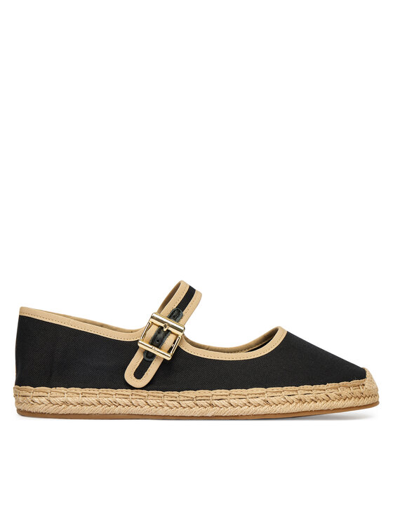 Tommy Hilfiger Tommy Hilfiger Espadrile Buckle Maryjane Espadrille FW0FW09239 Črna