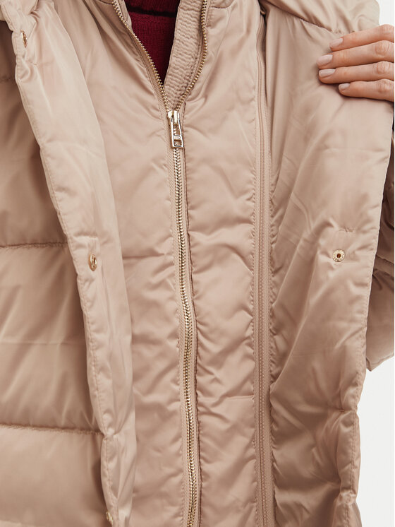 Liu Jo Liu Jo Zimní bunda TF6024 T4558 Světle béžová Regular Fit