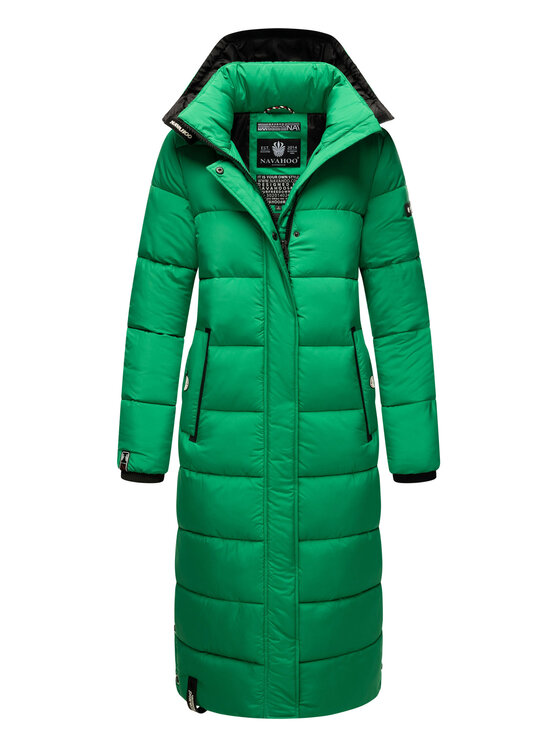 Navahoo Navahoo Kurtka zimowa Isalie Zielony Regular Fit