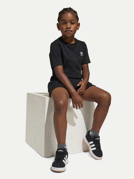 adidas adidas Set T-Shirt und Shorts JI5842 Schwarz Regular Fit