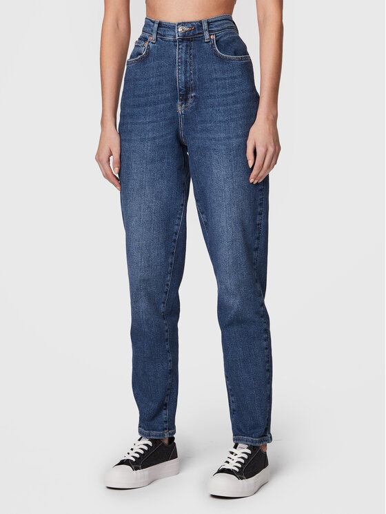 Jeans Comfy 86122 Blu scuro Mom Fit