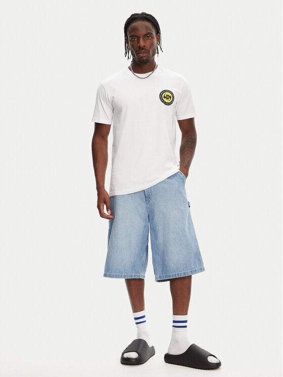 Quiksilver Quiksilver T-särk Circle Back Ss EQYZT08054 Valge Regular Fit