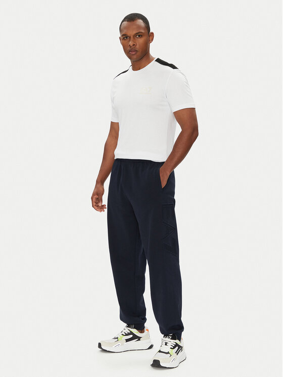 EA7 Emporio Armani EA7 Emporio Armani Spodnie dresowe 7M000154 AF10432 UB102 Granatowy Regular Fit