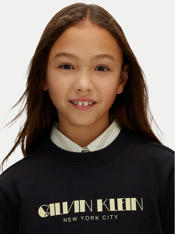 Calvin Klein Jeans Calvin Klein Jeans Džemperis ar kapuci IG0IG03069 Melns Regular Fit