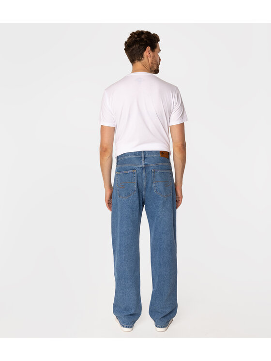 Lee Cooper Lee Cooper Jeansy BENITO 4187 Niebieski Baggy Fit