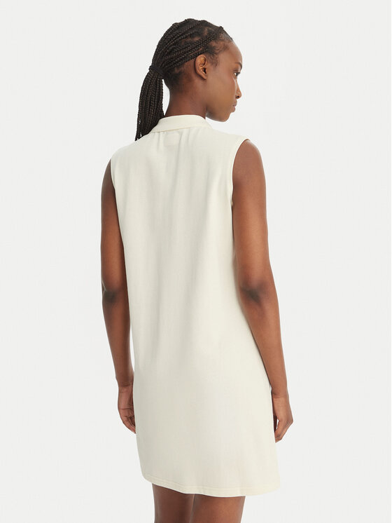 Kappa Kappa Sukienka codzienna Ivanka 332D7MW Écru Regular Fit
