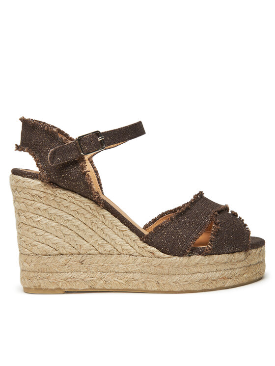 Castañer Damskie Espadryle, rozmiar 37, Brązowe, Bromelia/8Ed/032 022360
