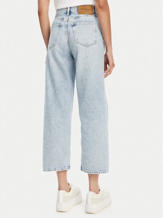 Calvin Klein Jeans Calvin Klein Jeans Džínsy Barrel J20J225603 Modrá Loose Fit