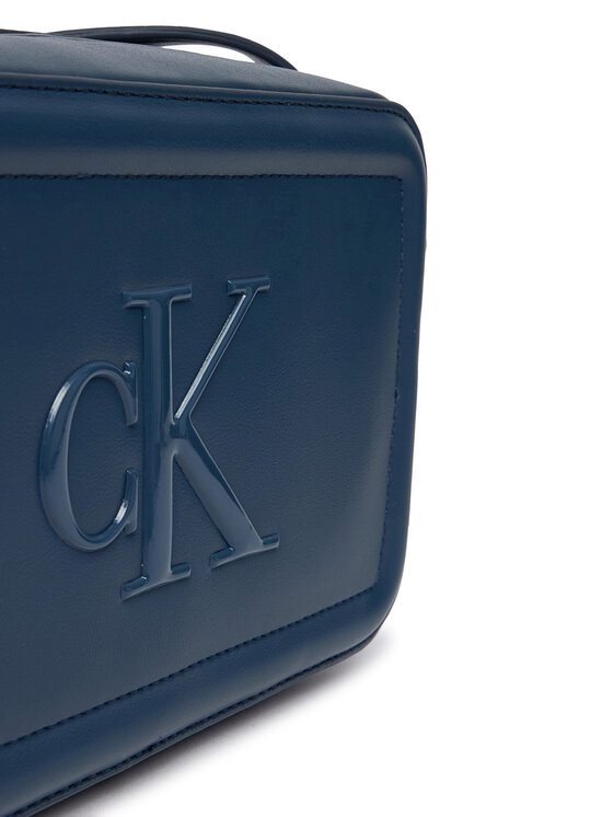 Calvin Klein Calvin Klein Torebka Bold Ck Camera Bag LV04F3220G Niebieski