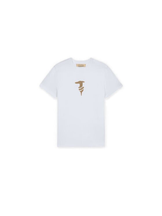 Trussardi Trussardi T-Shirt G0438000095N001 Biały Regular Fit
