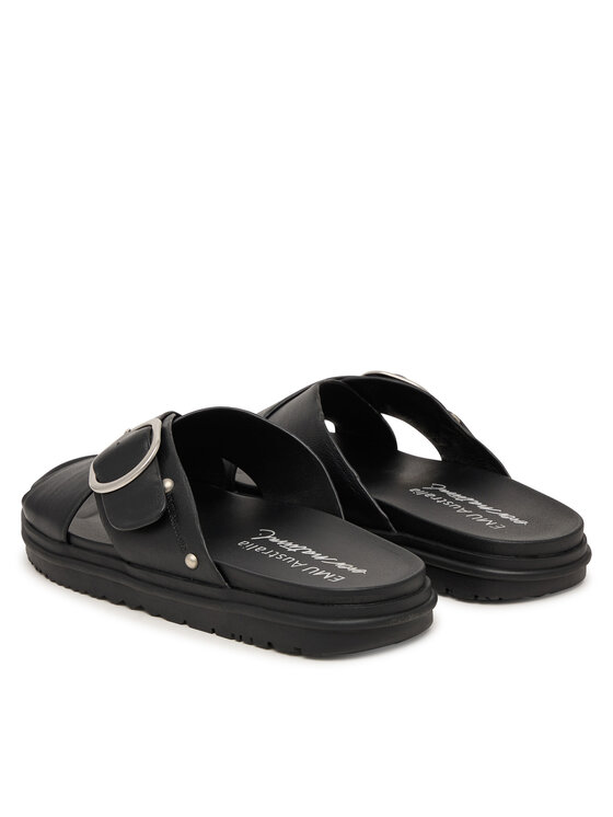 EMU Australia EMU Australia Klapki Ebony W13247 Czarny