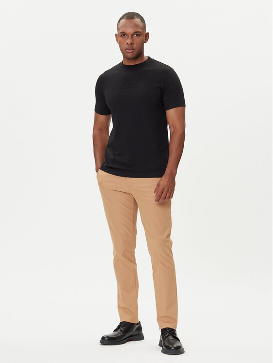 KARL LAGERFELD KARL LAGERFELD T-shirt 755036 554225 Crna Regular Fit
