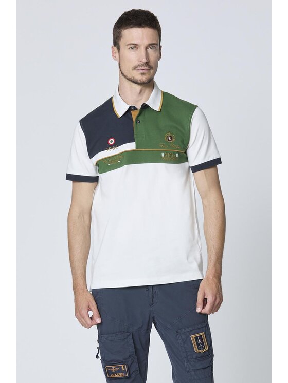 Aeronautica Militare Aeronautica Militare Polo 251PO1867P173 Bianco Regular Fit