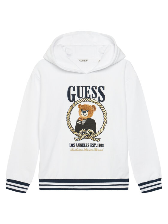 Guess Guess Felpa J6RQ05 KAD74 Bianco Regular Fit