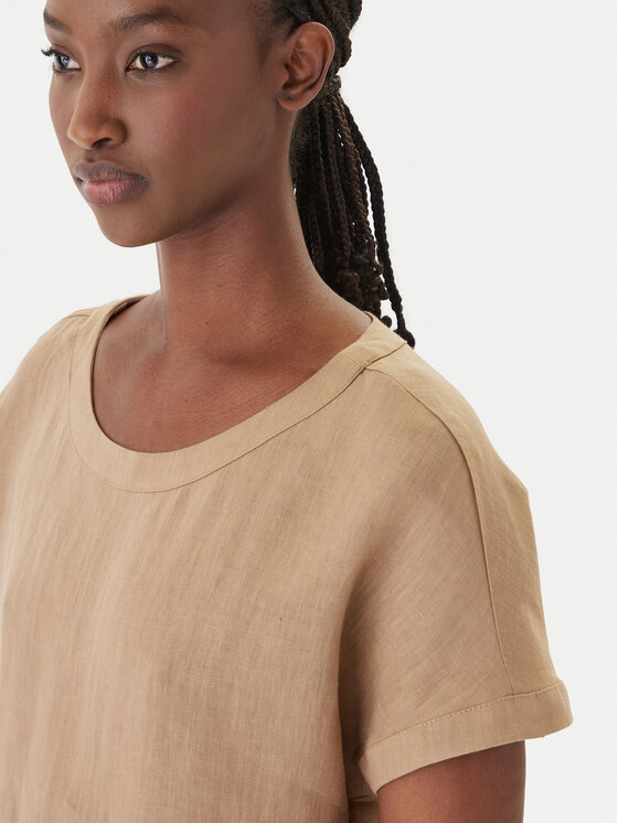 Marella Marella Тишърт Geyser 2615111132 Бежов Regular Fit