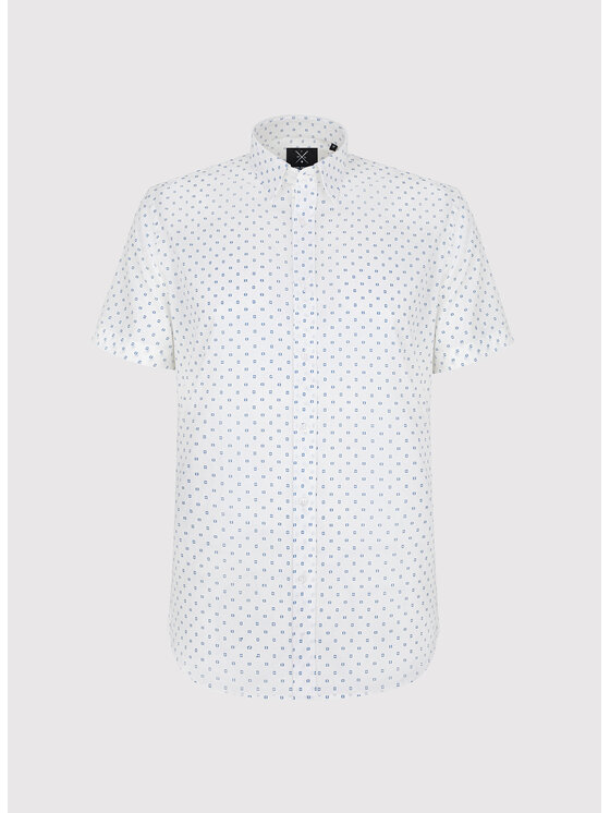 Pako Lorente Pako Lorente Koszula P25SF-1K-016 Biały Regular Fit
