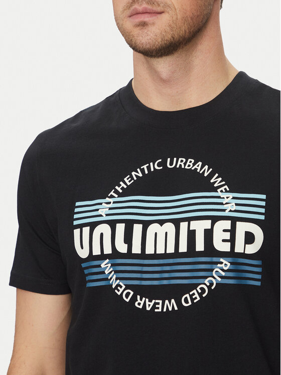 Blend Blend T-shirt 20718276 Nero Regular Fit