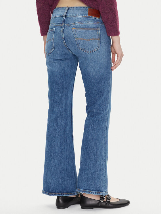 Pepe Jeans Pepe Jeans Jeansy PL204877 Niebieski Flare Fit