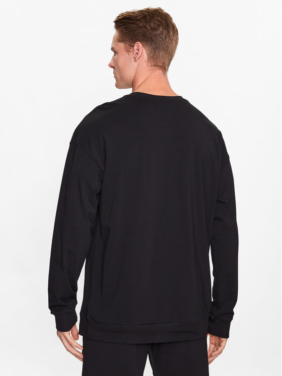 HUGO Hugo Džemperis 50478910 Juoda Relaxed Fit