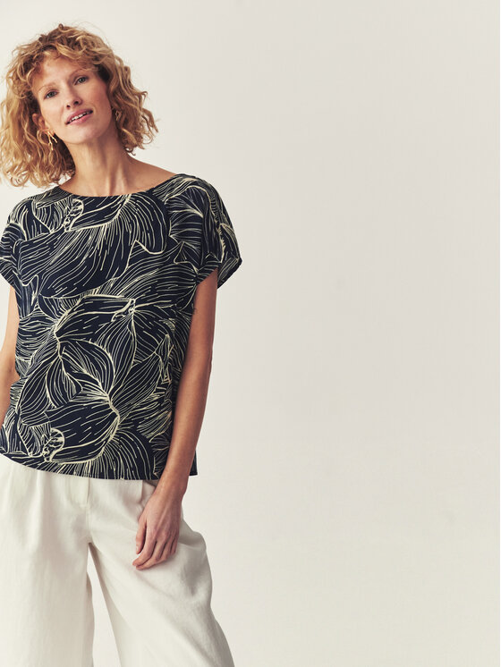 TATUUM TATUUM Bluzka OMA 1 Kolorowy Casual Fit