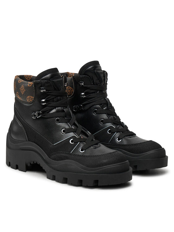 Guess Guess Botine Yia Negru