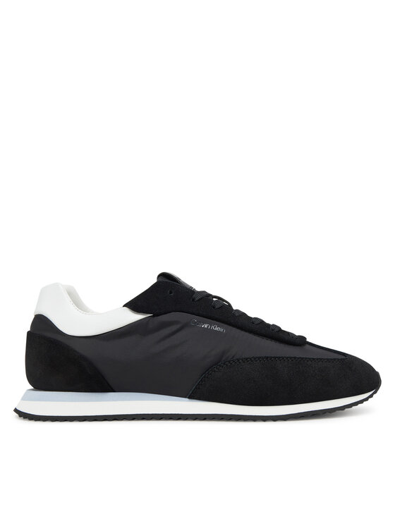 Calvin Klein Calvin Klein Sneakersy Runner Lace Up - Nylon Mix HW0HW02395 Czarny