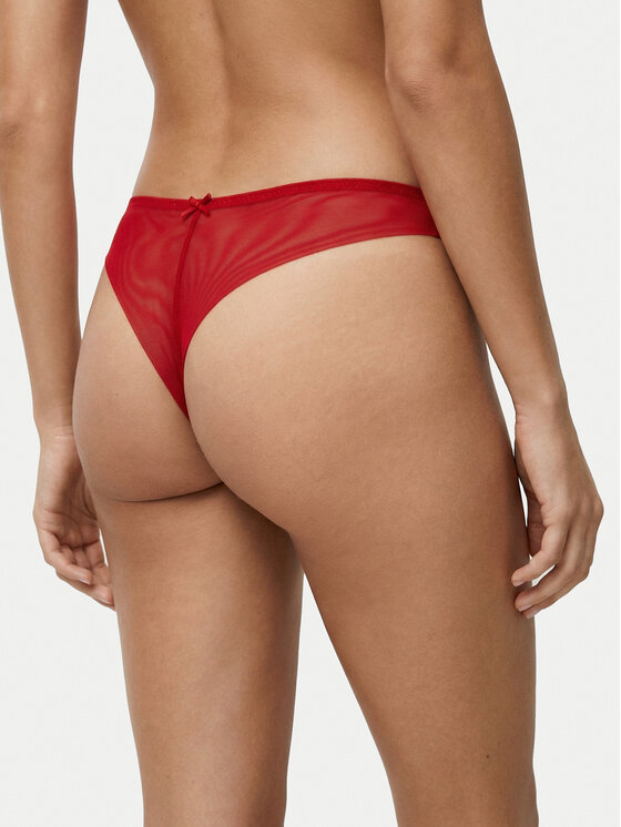 Guess Guess Klasične spodnje hlačke O6RE05 KC600 Rdeča