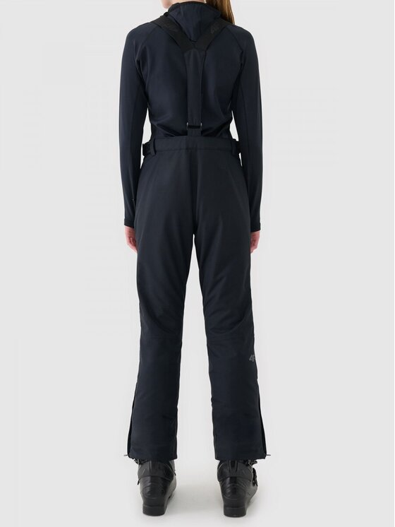 4F 4F Pantaloni da sci 4FWAW24TFTRF0921-20S Nero Regular Fit